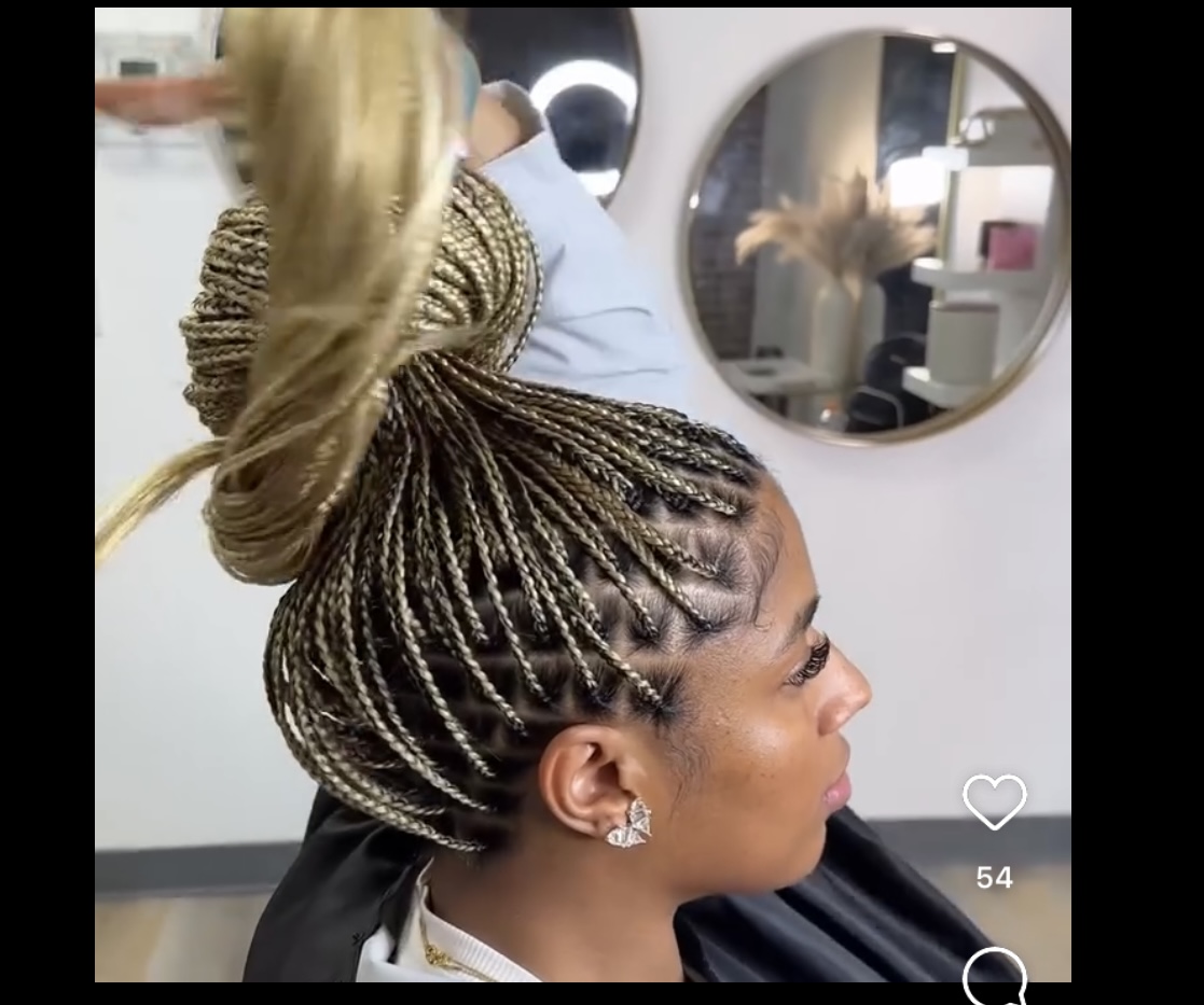 Ombré Box Braids